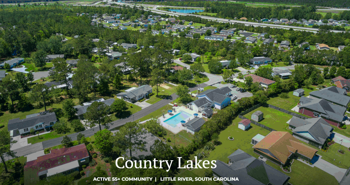 Country Lakes - Myrtle Beach active adult 55 plus community