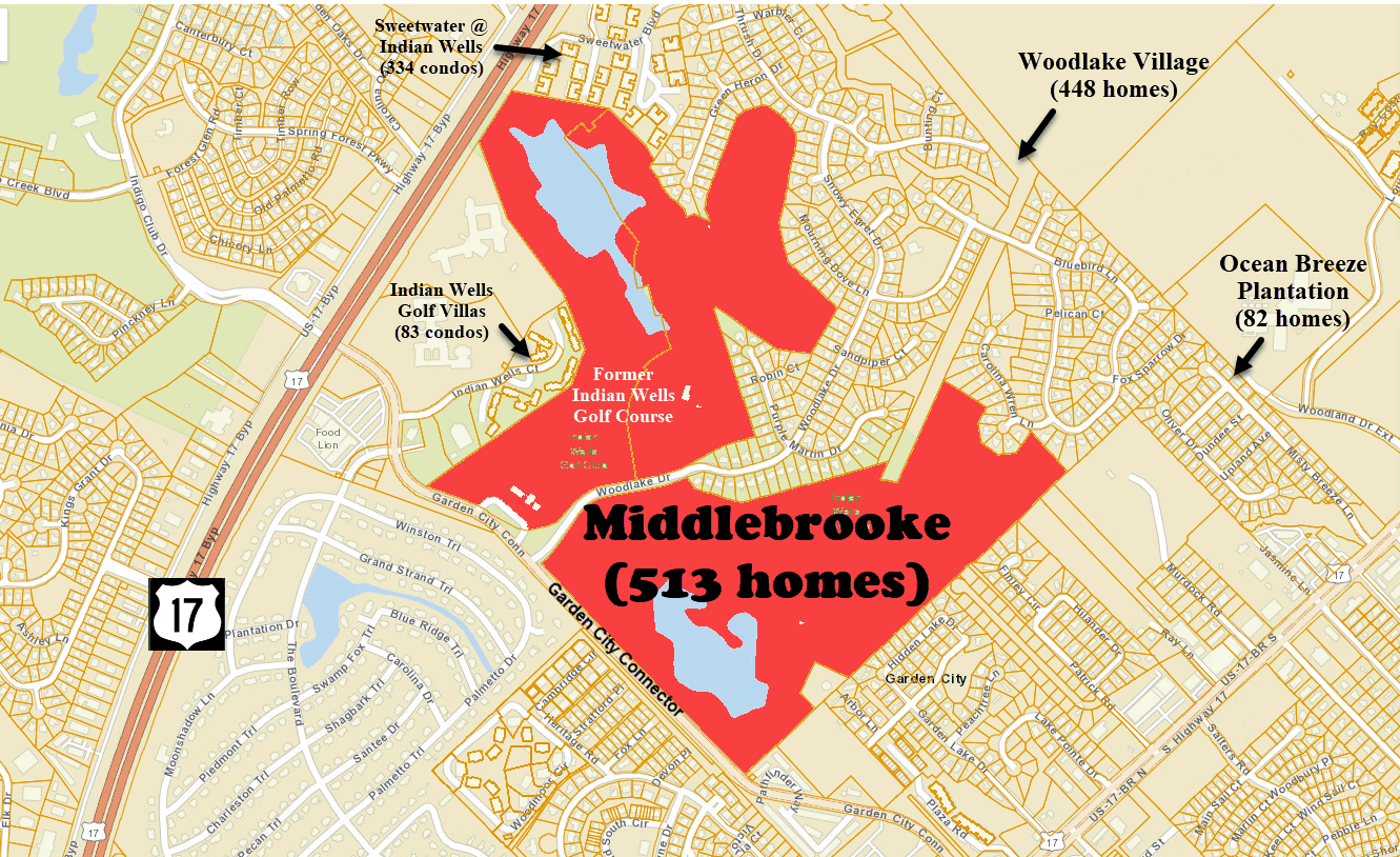 Woodlake Village 55 plus community in Myrtle Beach